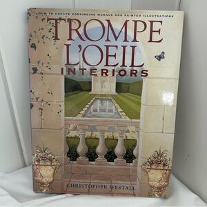 Trompe L'oeil Interior How to Create Convincing Murals Painted Walls BOOK Y2K